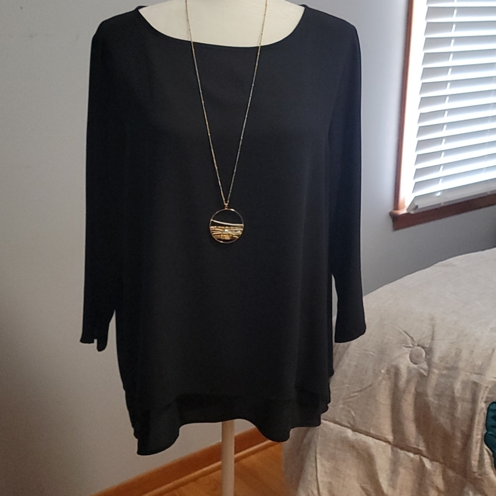 Black blouse from The Limited